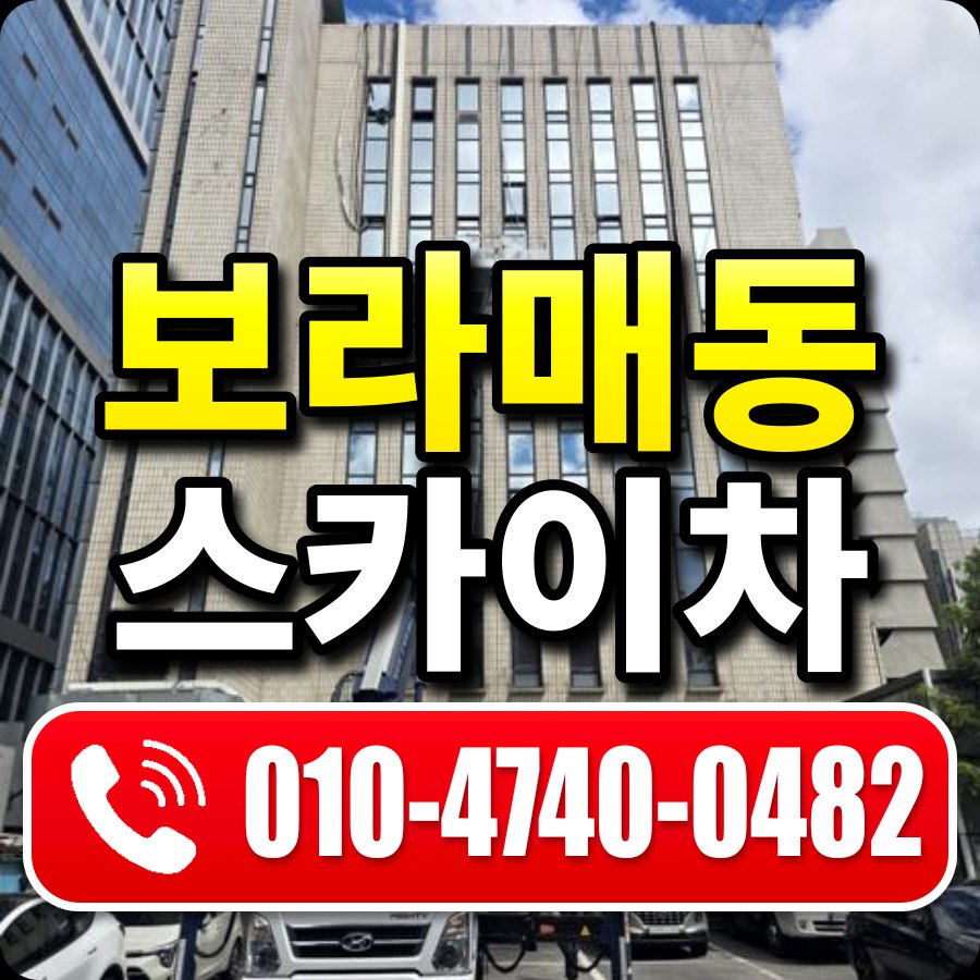 보라매동 스카이차 010-4740-0482