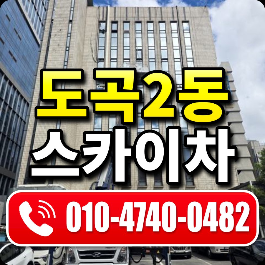 도곡2동 스카이차 010-4740-0482