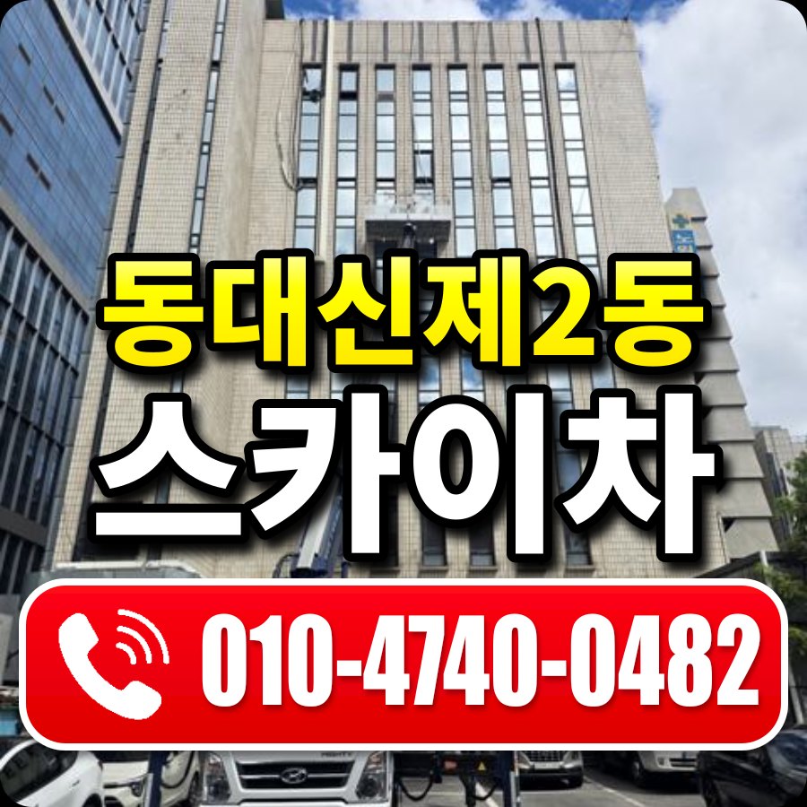 동대신제2동 스카이차 010-4740-0482