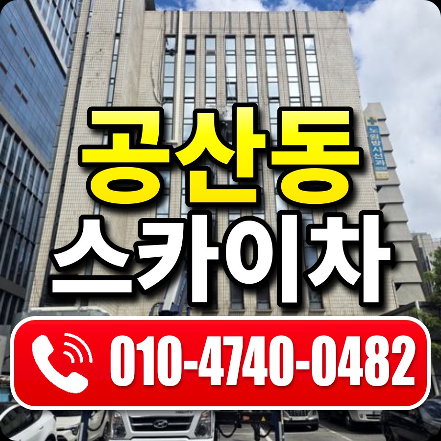 공산동 스카이차 010-4740-0482