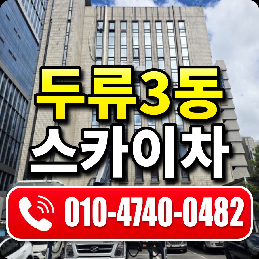 두류3동 스카이차 010-4740-0482