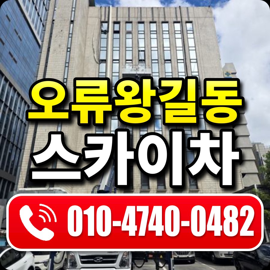 오류왕길동 스카이차 010-4740-0482