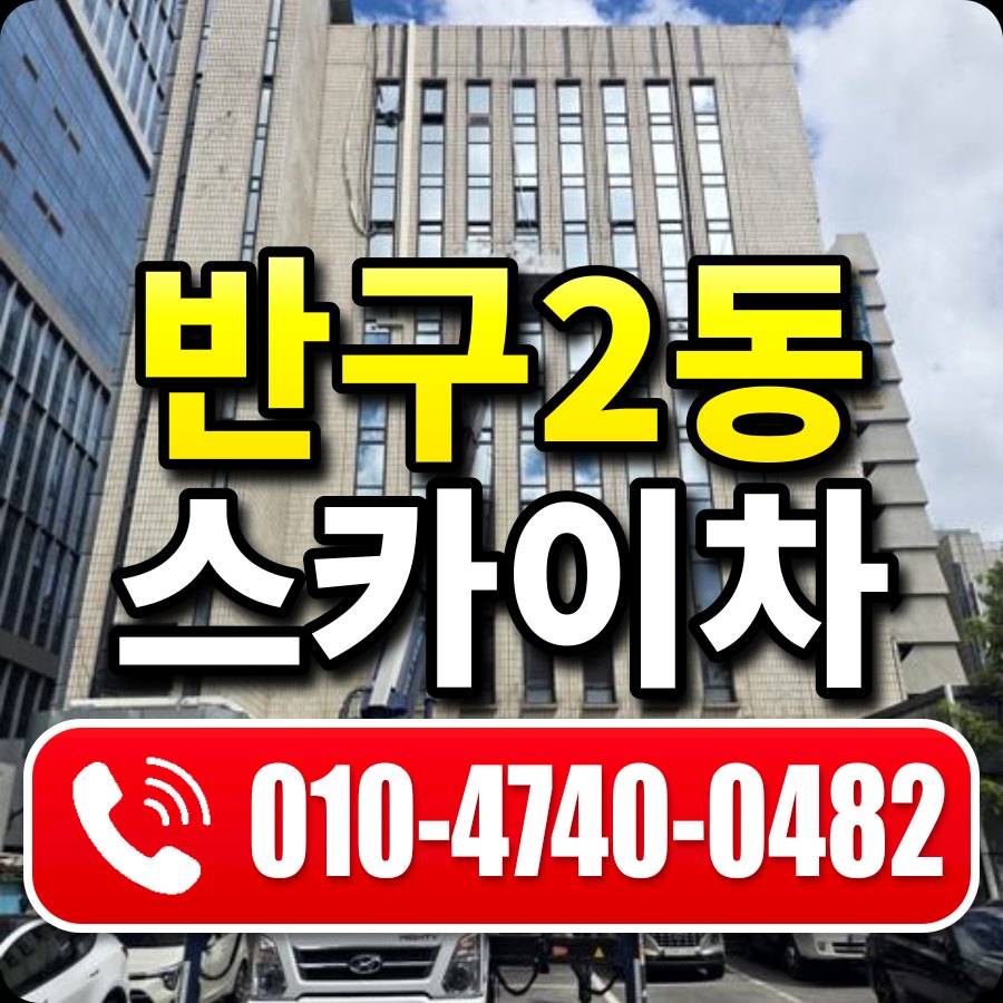 반구2동 스카이차 010-4740-0482