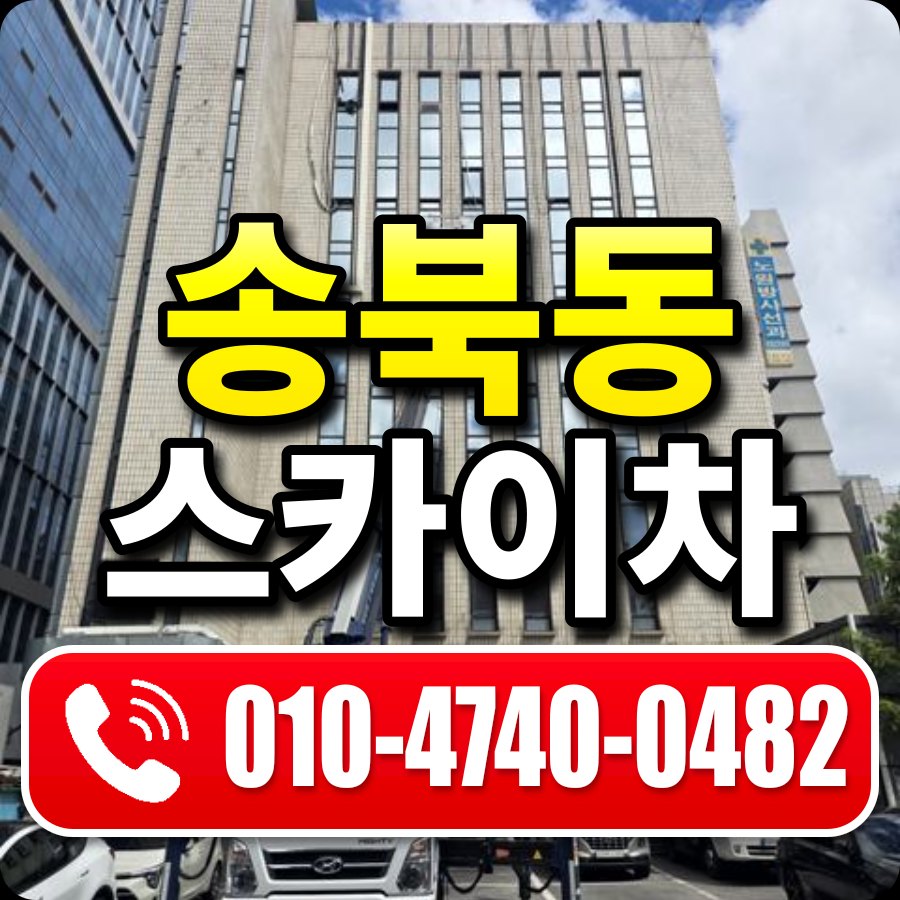 송북동 스카이차 010-4740-0482