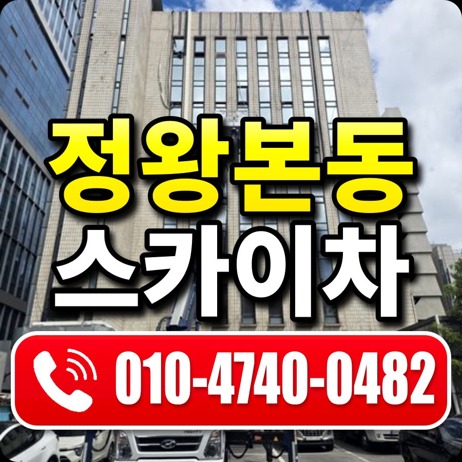 정왕본동 스카이차 010-4740-0482