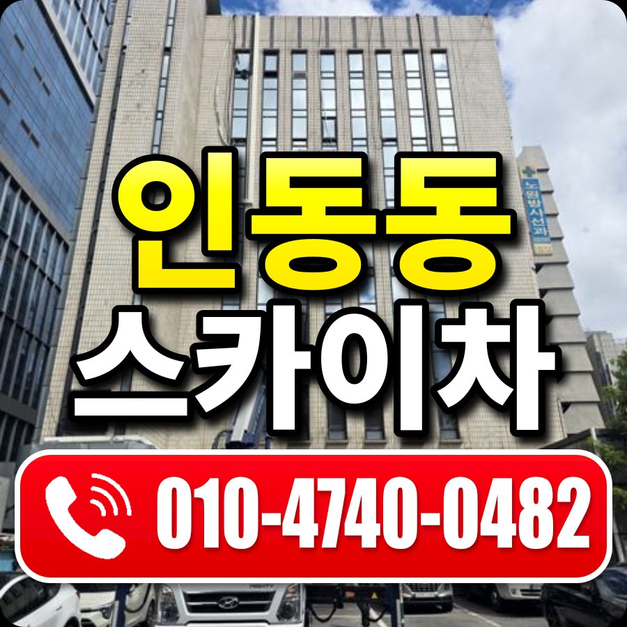 인동동 스카이차 010-4740-0482