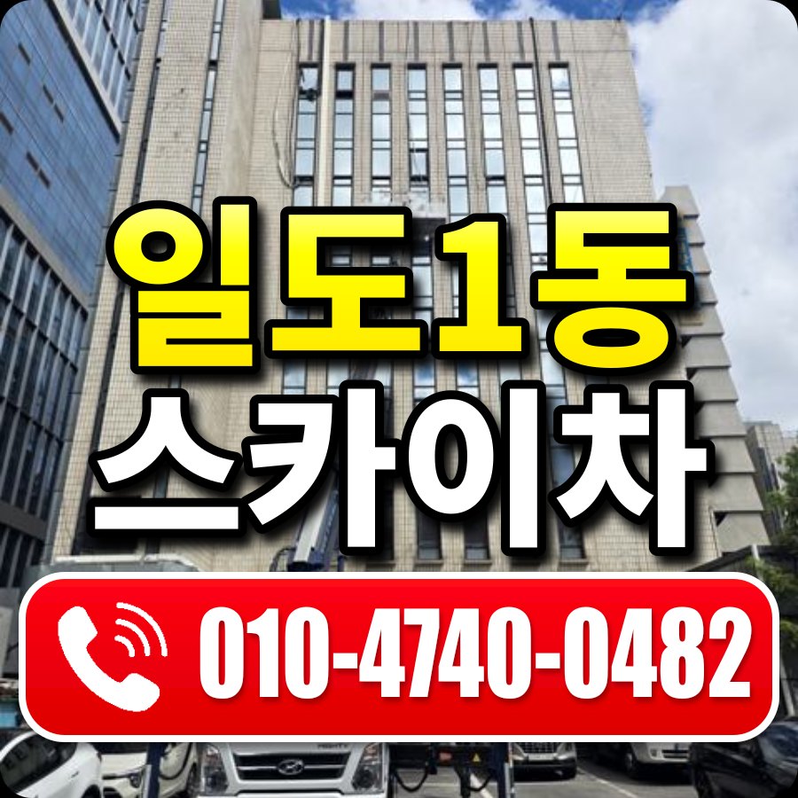 일도1동 스카이차 010-4740-0482