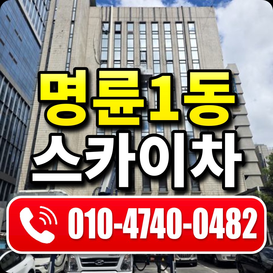 명륜1동 스카이차 010-4740-0482