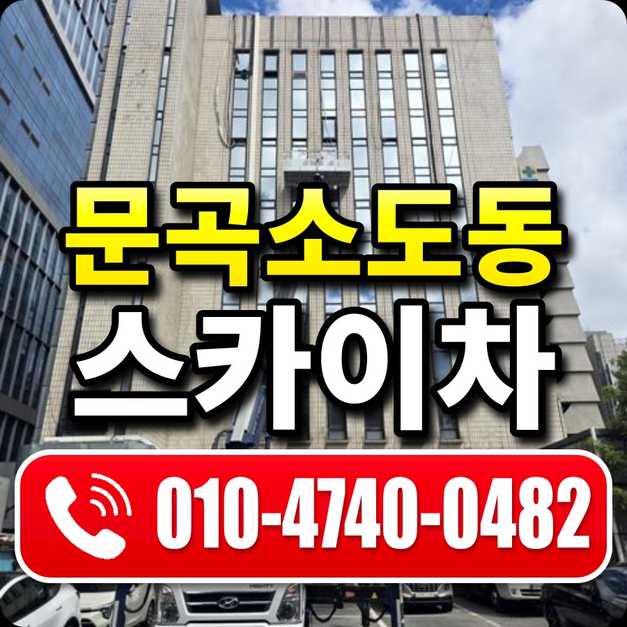 문곡소도동 스카이차 010-4740-0482
